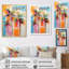 «Damani Palm Trees Palm V - Palm Trees», reproduction d'art sur toile-493239609-493239607