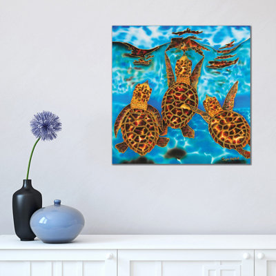 Leaving the Nest 1 Piece Wrapped Canvas Wall Art