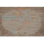 Tapis beige en laine noué à la main de conception unique 2 pi 10 po x 4 pi 9 po New Age