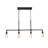 Jieun 4 - Light Sand Black Kitchen Island Pendant