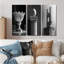 Monochre gris, art architectural Monument Photo I - Collection d'art mural Monuments-91089978-91089976-91089927