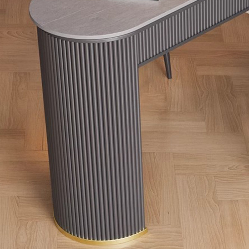 Brigg, H 41,3 po x L 55,1 po x l 15,7 po, Noir, Gris