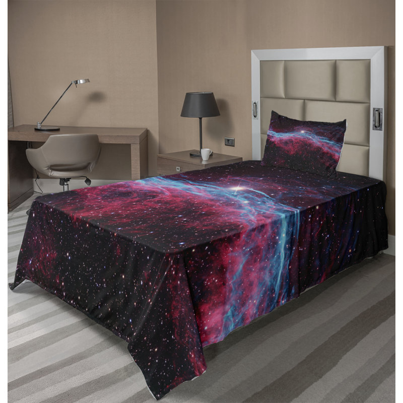 Microfiber Sheet Set, Twin XL Sheet Set + Fitted Sheet + 1 Pillowcase