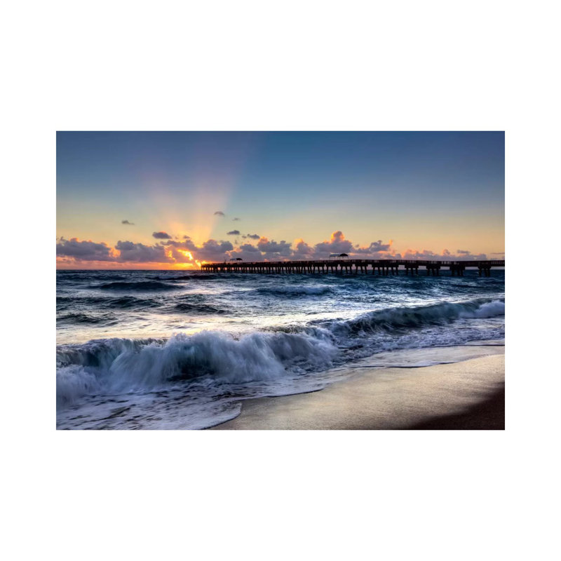The Wave - Wrapped Canvas Print, 66.04 cm H x 45.72 cm W