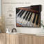 «Vintage Piano Keys», reproduction sur toile-1126595096