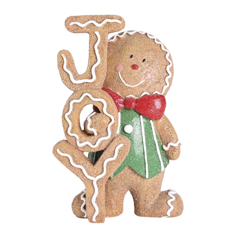 Figurine de Noël en pain d'épice «Joy»