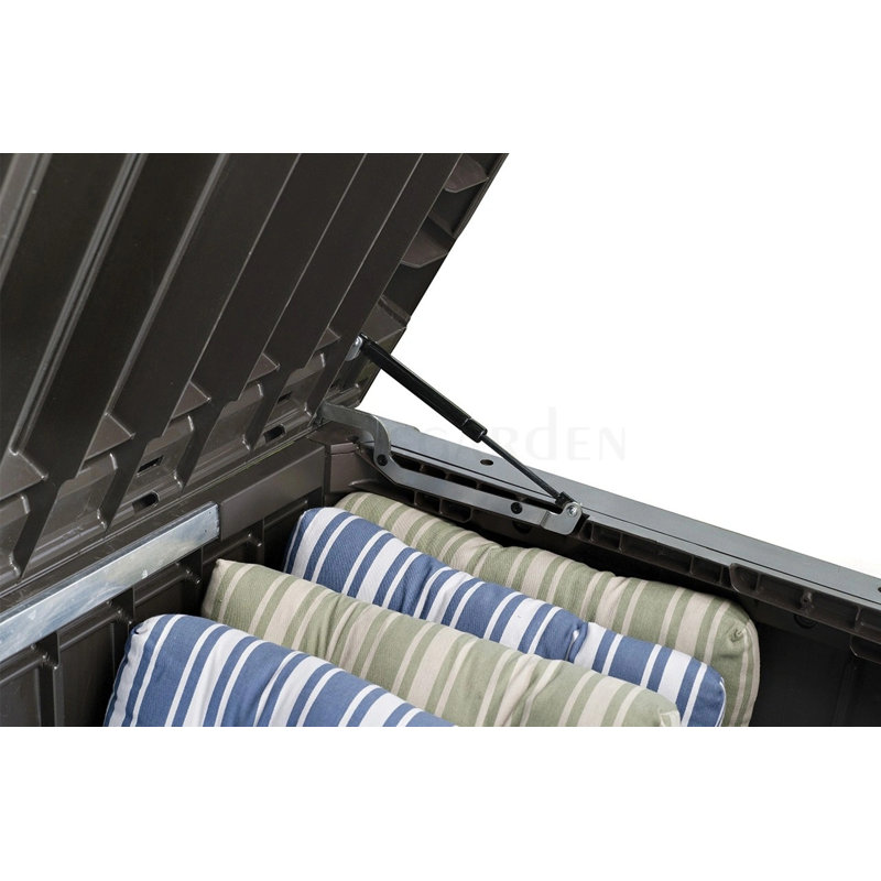 Keter Rockwood Cushion Box 570L BROWN, Brown