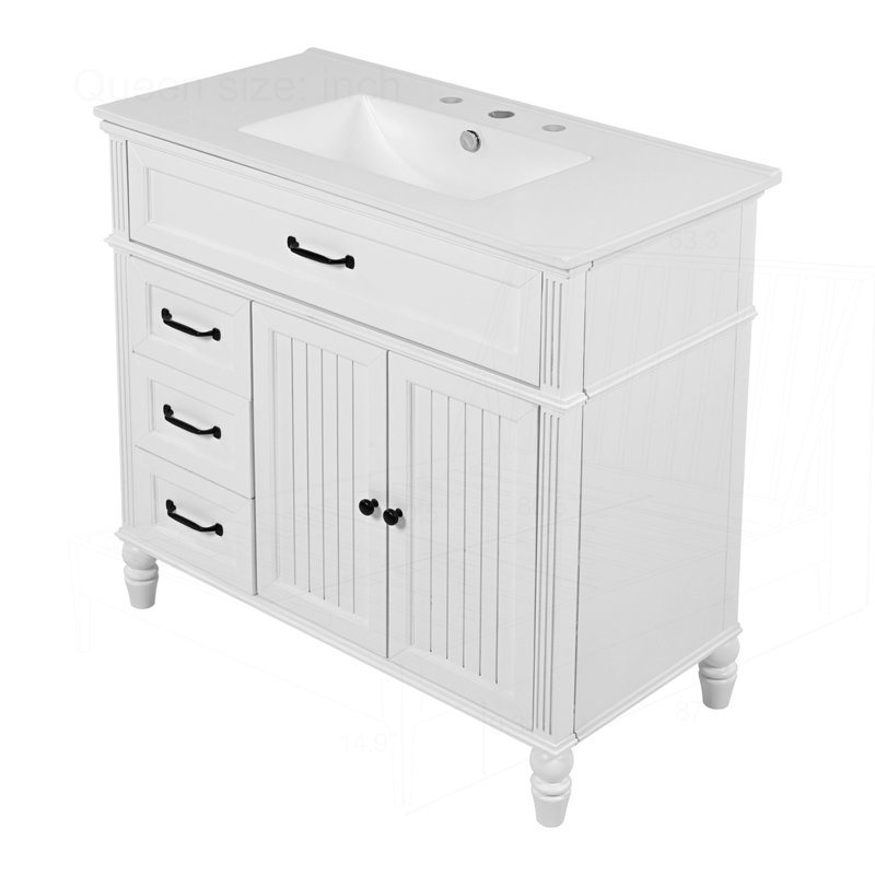 Meuble-lavabo 36 po avec lavabo