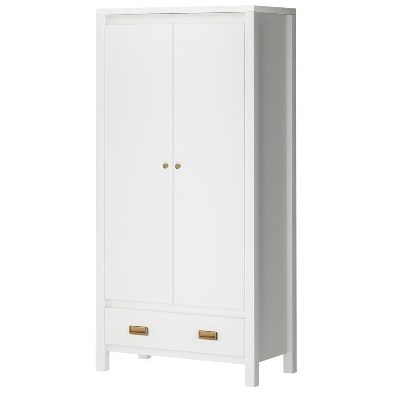 Alcocer 2 Door Wardrobe, White