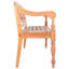 Banc pour hall d'entrée avec banc pour le couloir en bois d'acajou de style entier-1504369509-1583949873