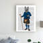 «West Highland Terrier in Kilt», reproduction d'impression sur toile tendue-1722967157