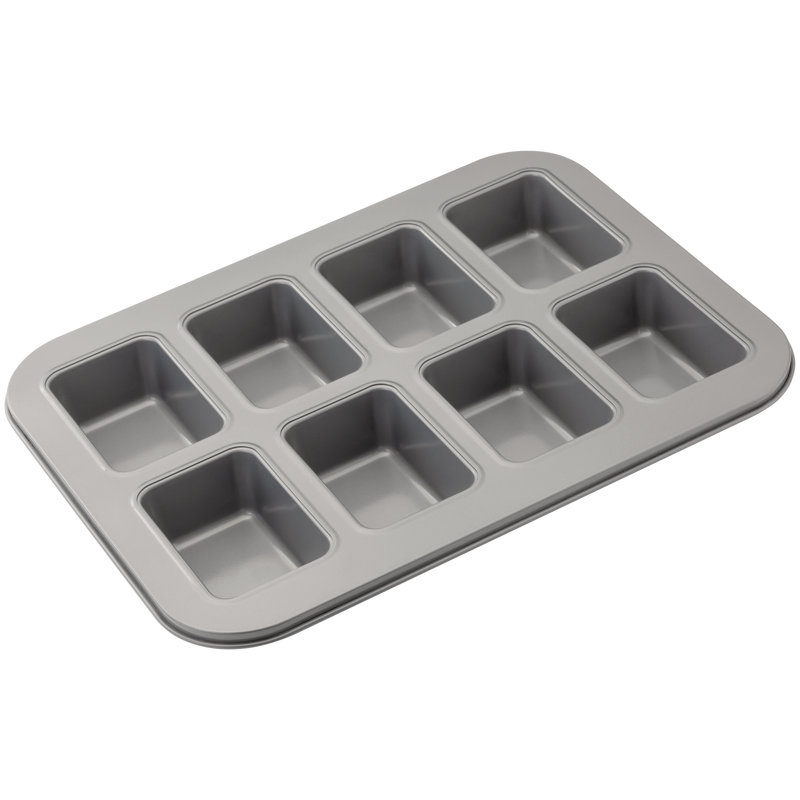 Judge Bakeware, 8 Cup Non-Stick Mini Loaf Tin, Cup Size 9 x 6 x 3cm
