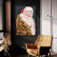 «Old World Santa» par Ashley Bradley, art mural en verre acrylique-1202862750