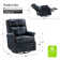 Manning 29.6" Wide Genuine Leather Manual Swivel Rocking Standard Recliner