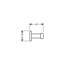 Uno Single Robe Hook-3543706