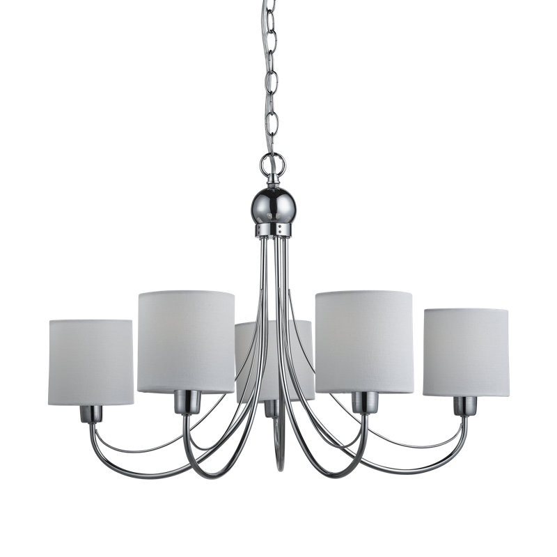 Boller 5 - Light Shaded Chandelier