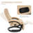Marnique Faux Leather Swivel Recliner Chair