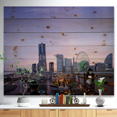 «Minato Mirai Yokohama at Twilight», photographie