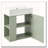 Floating Bathroom Vanity with Ceramic Basin-836695572