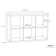 Decorative Storage 30'' H x 43.98'' W Cube Bookcase