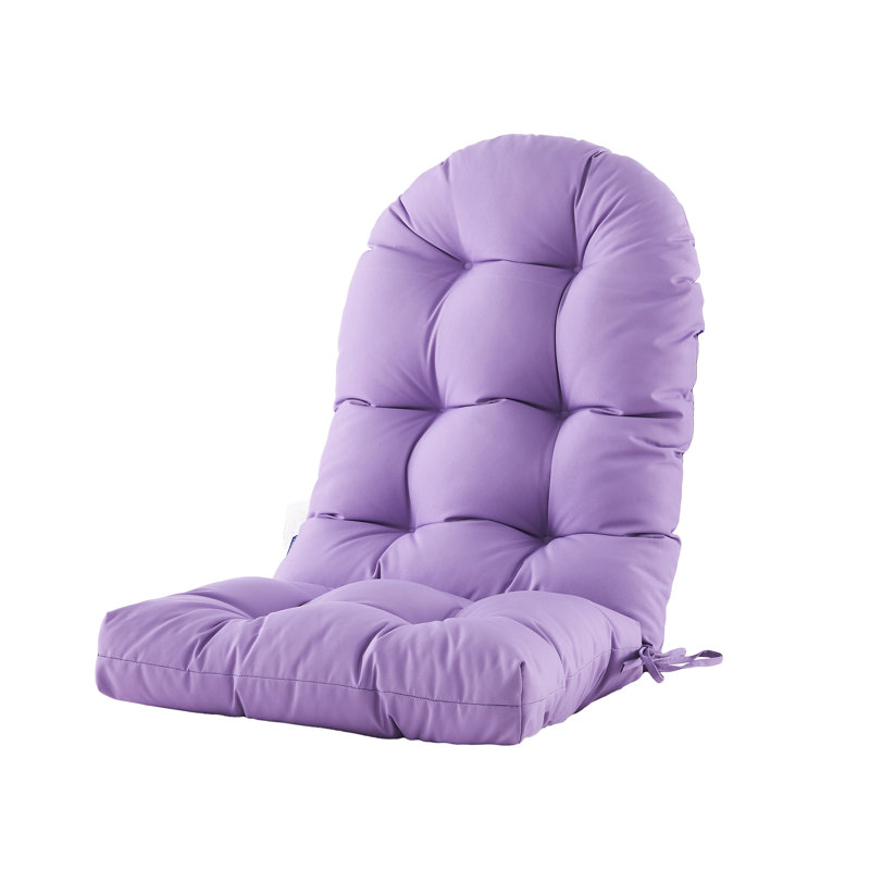 Outdoor 4'' Seat / Back Cushion, Purple