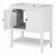 Meuble-lavabo moderne avec lavabo en céramique