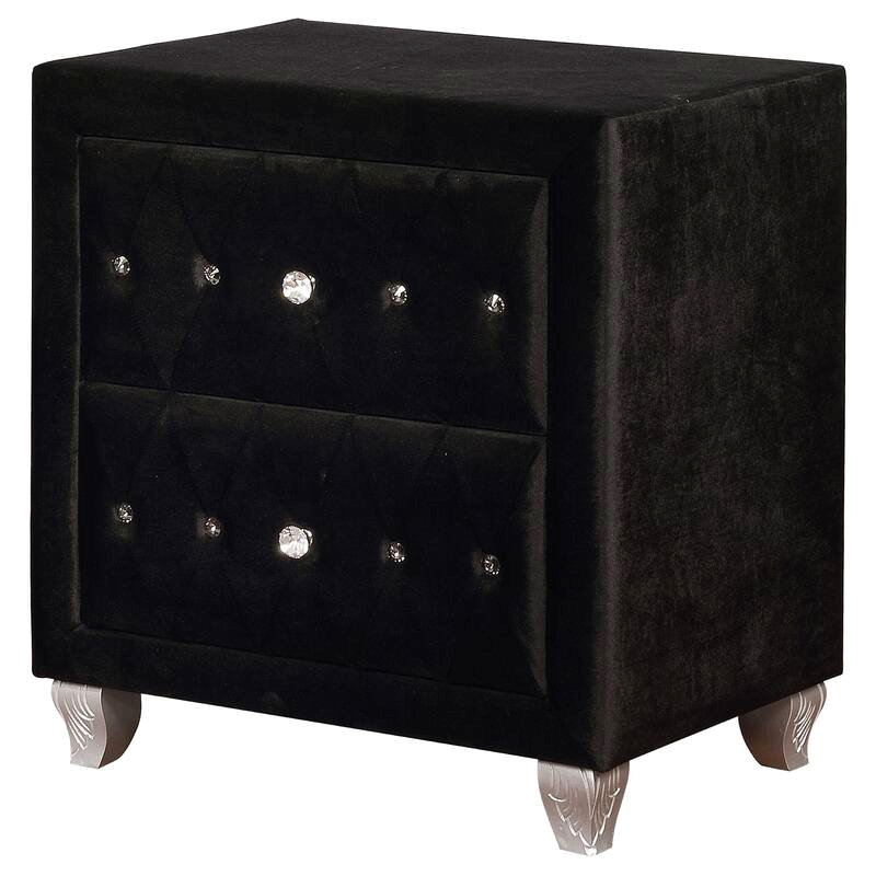 Mobilier de chambre à coucher 1 pièce Glam Style