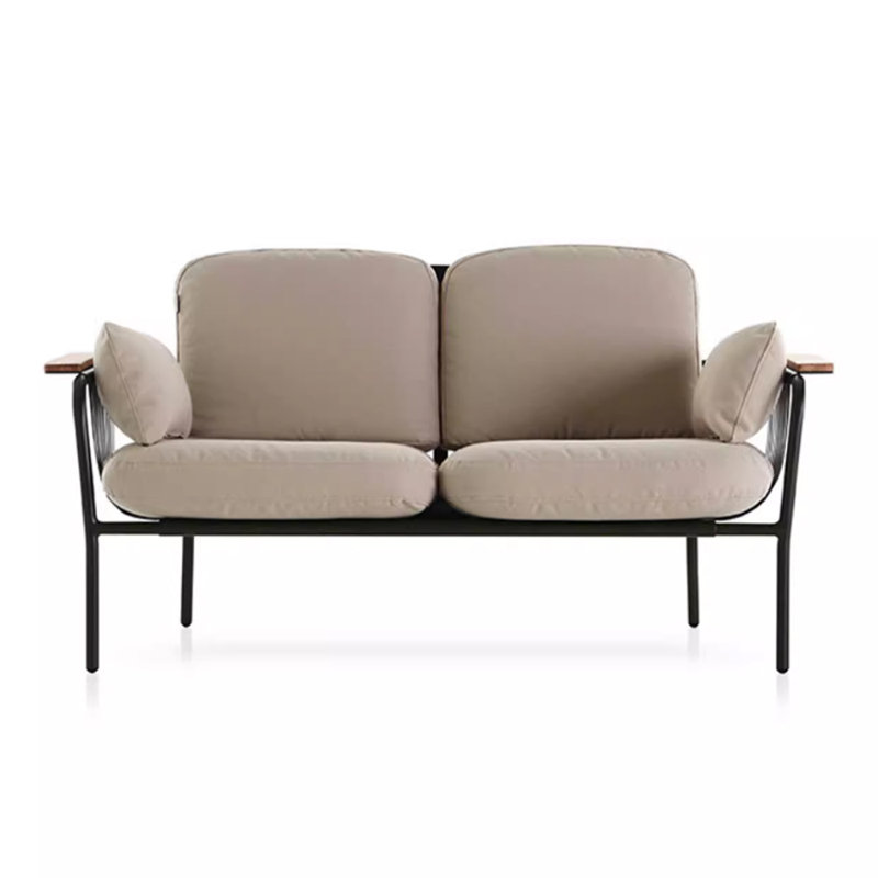 Canapé éponge simple imperméable pour l'extérieur simple, Beige