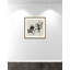«Frony Black Florals I» par Isabelle Z - peinture encadrée-69271006-69271007