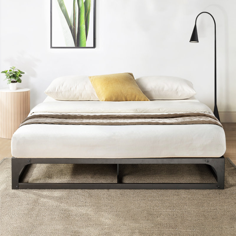 Steel Bed Frame, King, 9" H