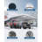 20x20 FT Heavy Duty Metal Carport for 2 Cars, Galvanized Steel Roof, Reinforced Base, LED Light, Outdoor Portable Garage for Boats, Full-Sized Pickup Trucks-124556776