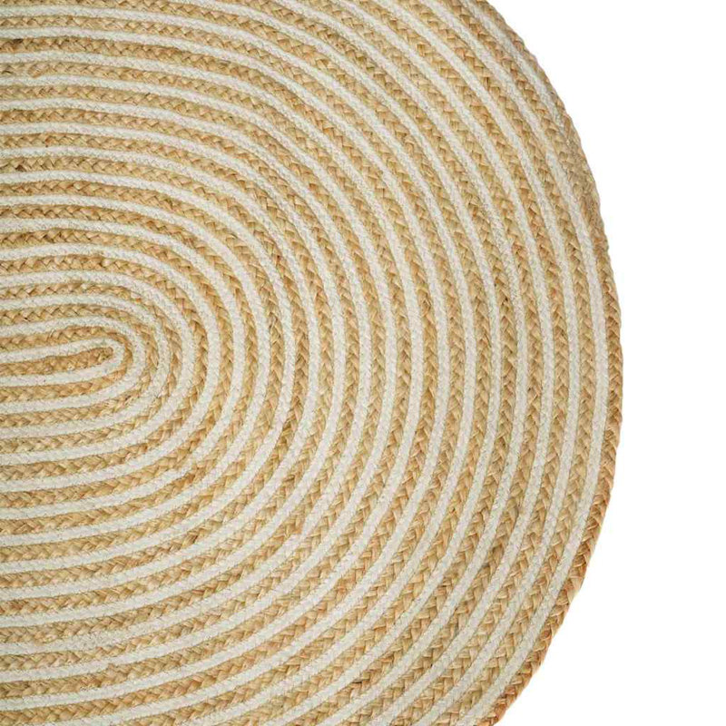 Solid Colour Standard Area Rug, Oval 100 x 152cm