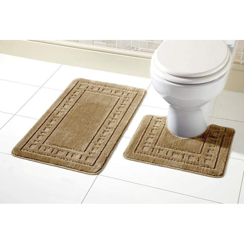 Non-Slip Bath Mat, Brown