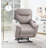 Chriki Polished Microfiber Power Motion Recliner With Lift, Heating & Massage For Ultimate Comfort And Style-994493154