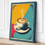 Coffee and Ideas Retro - Wrapped Canvas-131761440-131761449