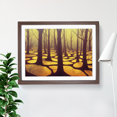 Lush Spring Forest - Single Picture Frame Print
