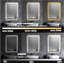 Miroir de salle de bain Led-989098759