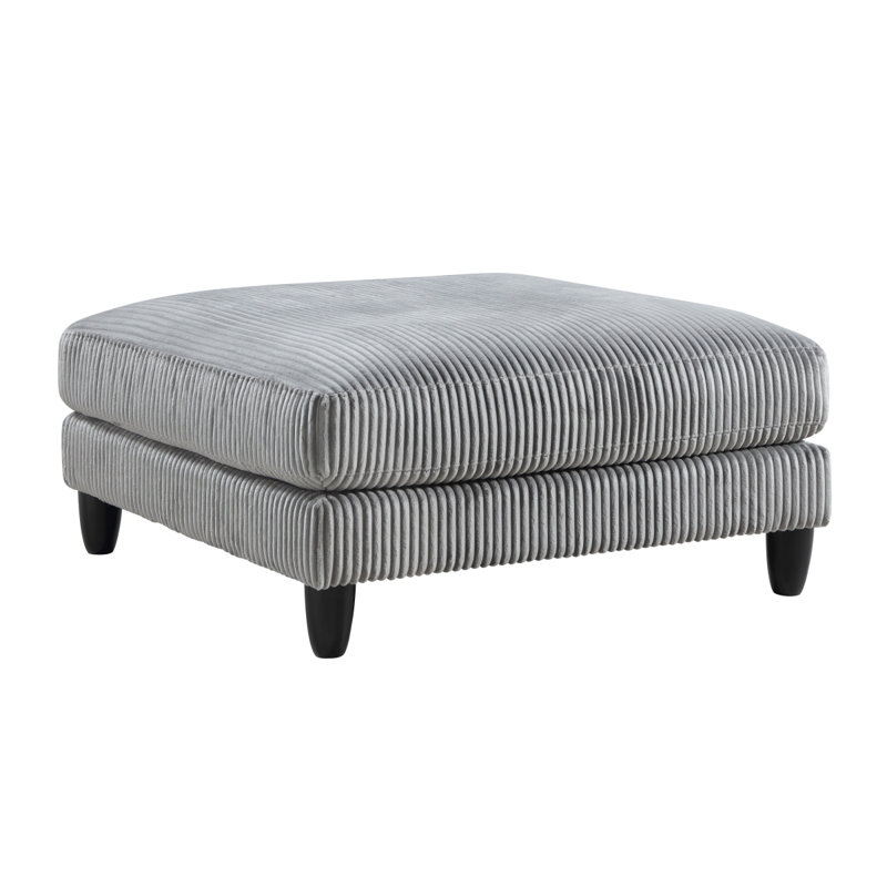 Repose-pieds moderne avec repose-pieds gris