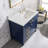 36'' Engineered Stone Single Bathroom Vanity Top with Sink – For Vanity Replacement, No Cabinet