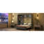 Full Size Murphy Bed Wall Bed With Shelves, Wardrobe And LED Lights,Grey-1625523005-1625523004