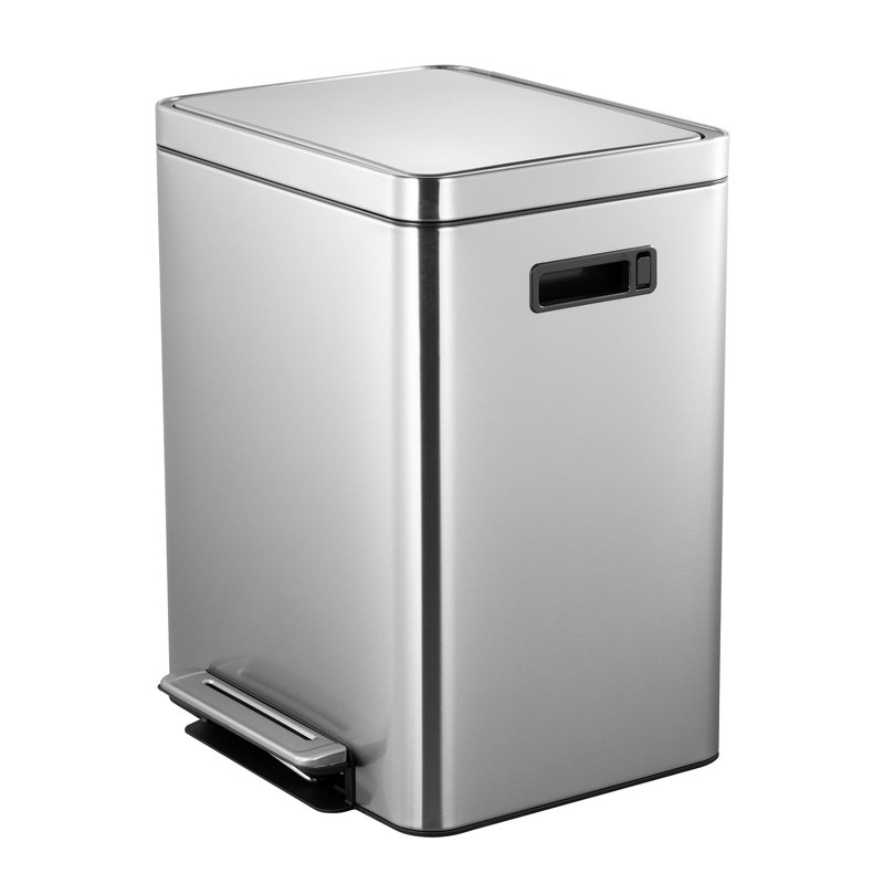 Poubelle à recyclage double 9,5 gallons / 36 L