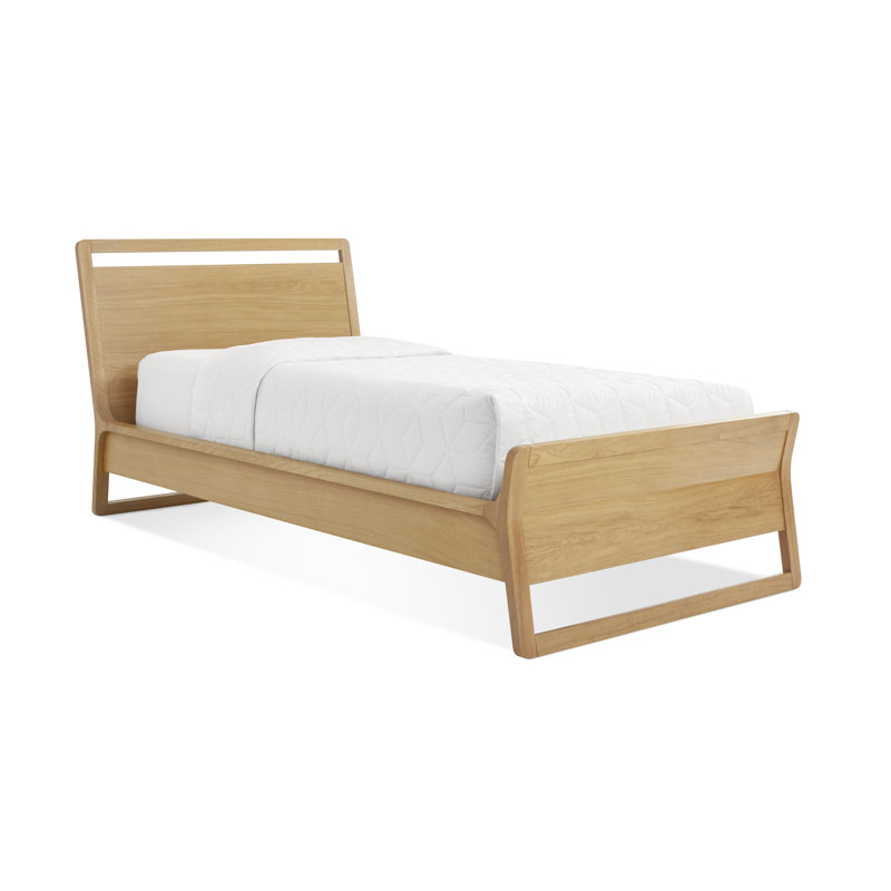 Woodrow Bed, Twin, White Oak