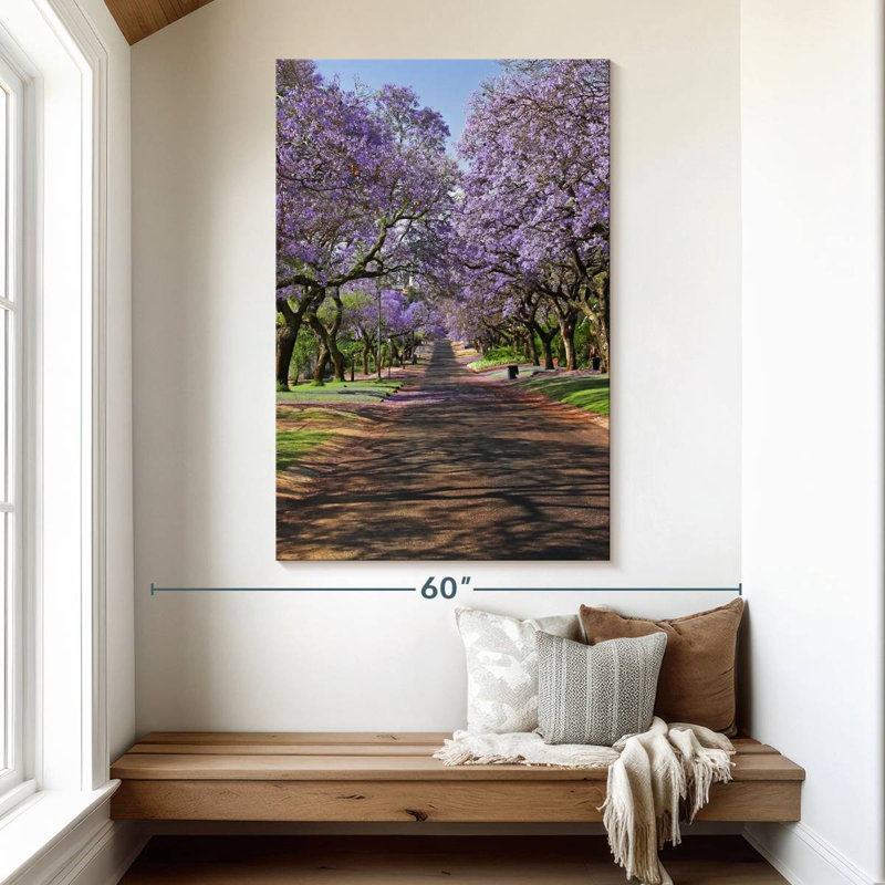 Sireci Jacaranda Trees, 51" H x 34" W