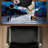Blue buildings - 15.75"x31.50" Desk mat