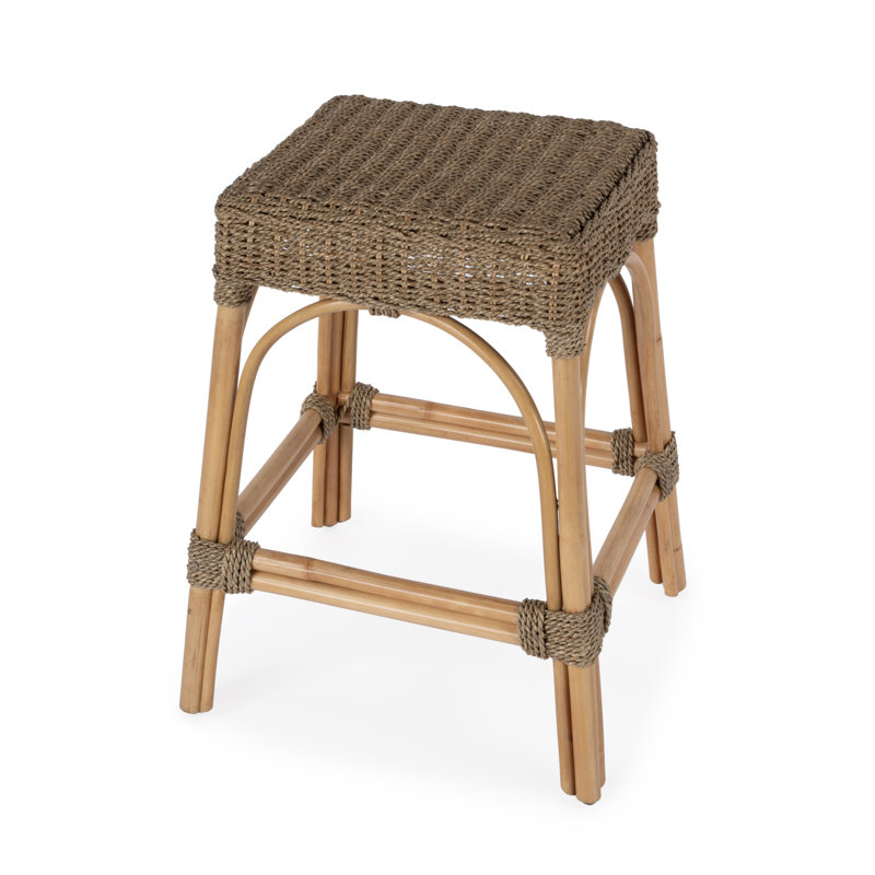 Lennart 24.5" Counter Stool, Khaki Brown