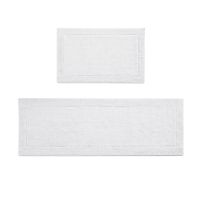21x34" 100% Cotton Tufted 3000 GSM Reversible Bath Rug