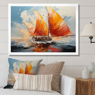 " Boat Energetic Sails "
