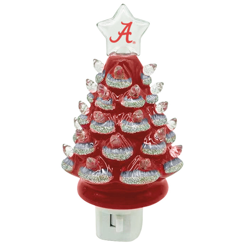 Arbre de Noël 6,5 po Nite Lite, Alabama