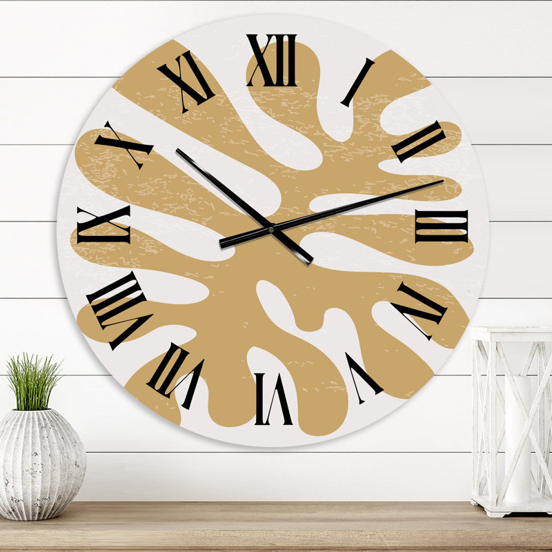 Minimal Elementary Organic and Geometric Compostions XXXXXV - Modern wall clock, Small