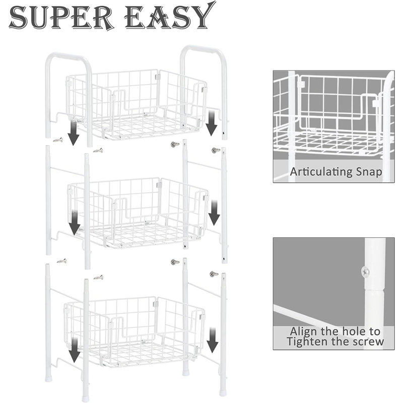 Malyha Steel Bathroom Shelves